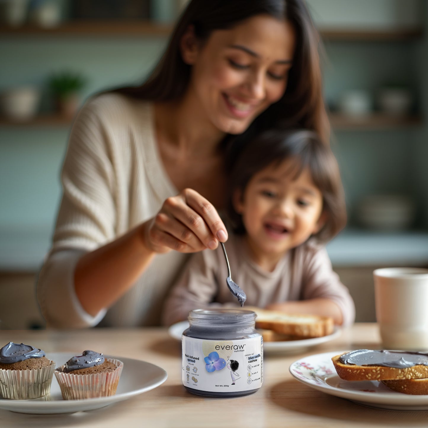 Blue Vanilla Cashew Butter