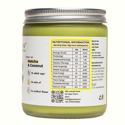 Matcha Coconut Butter