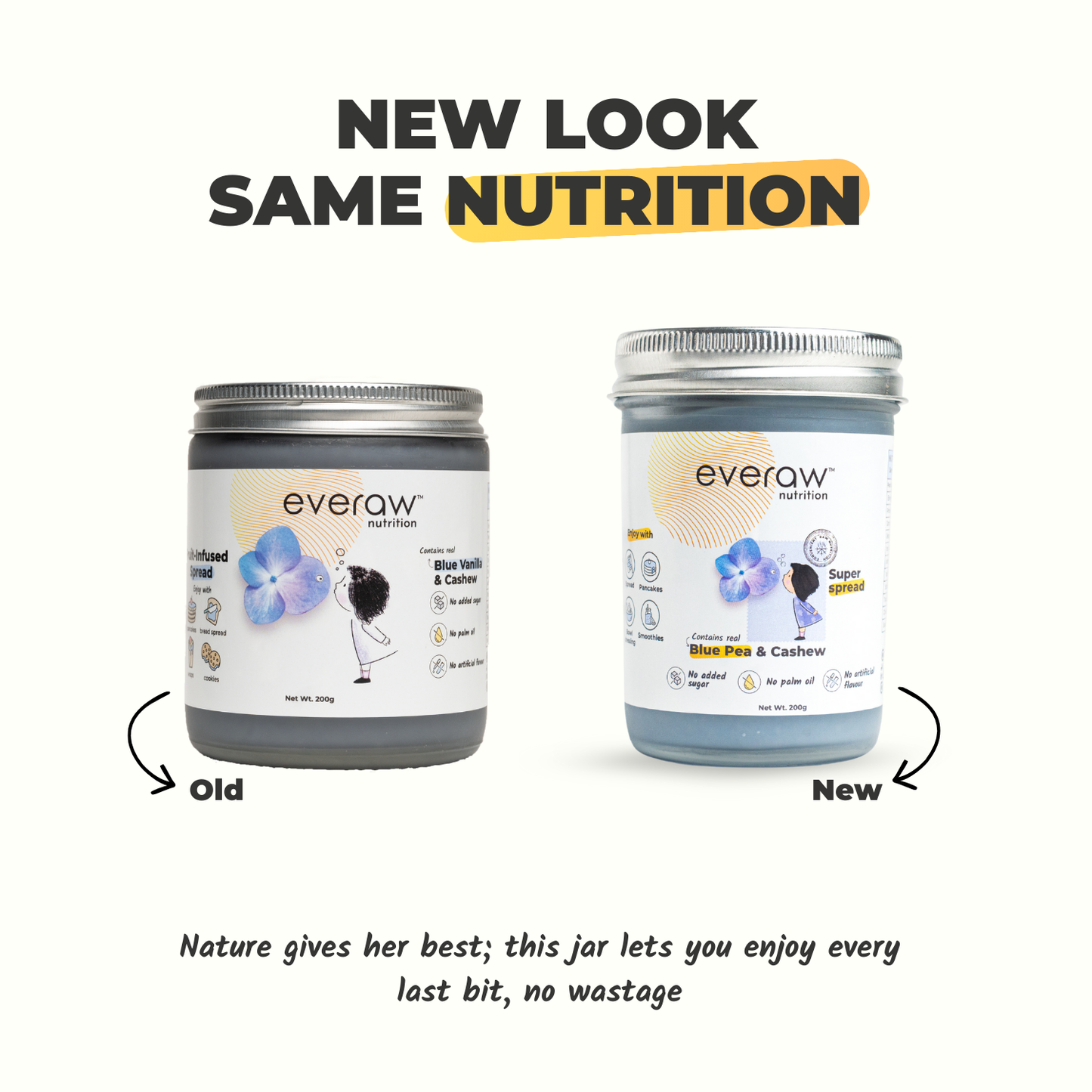 Blue Vanilla Cashew Butter