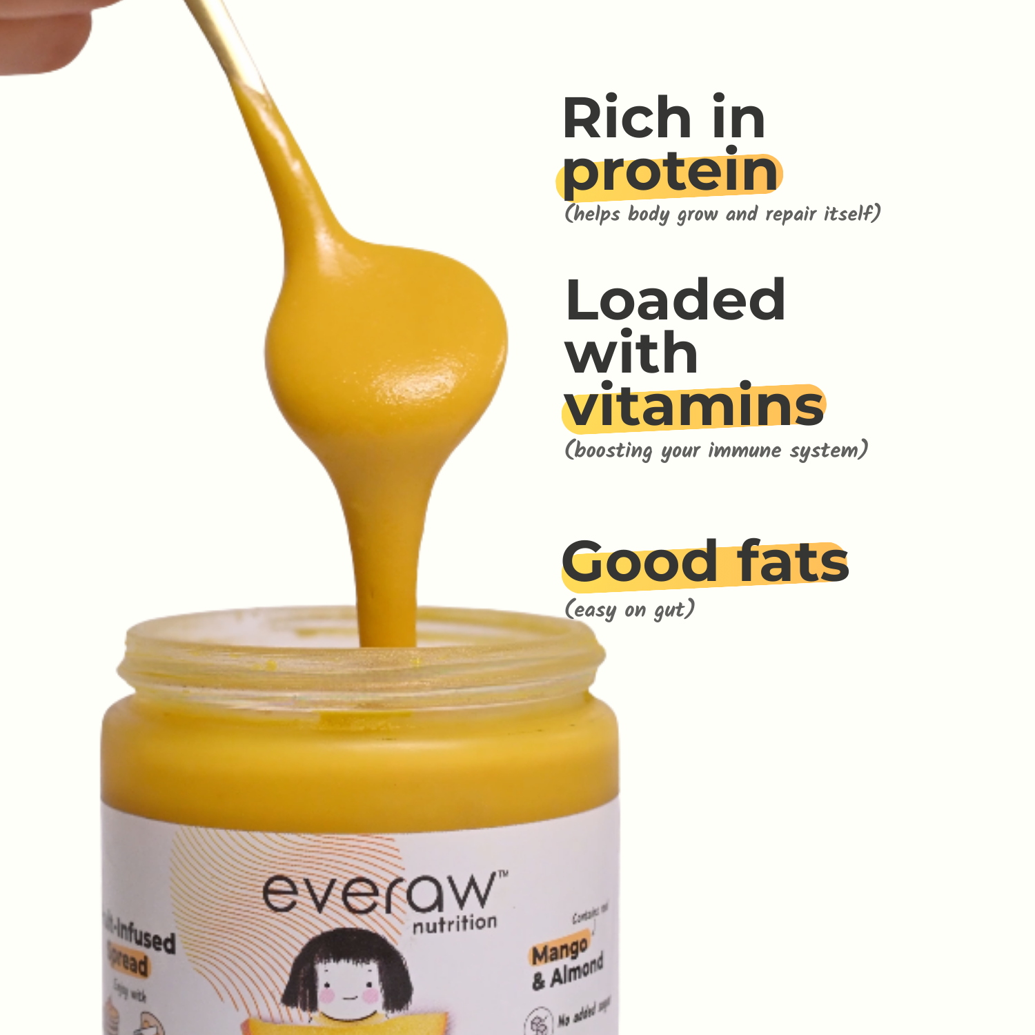 mango almond butter benefits real fruit curcumin turmeric
