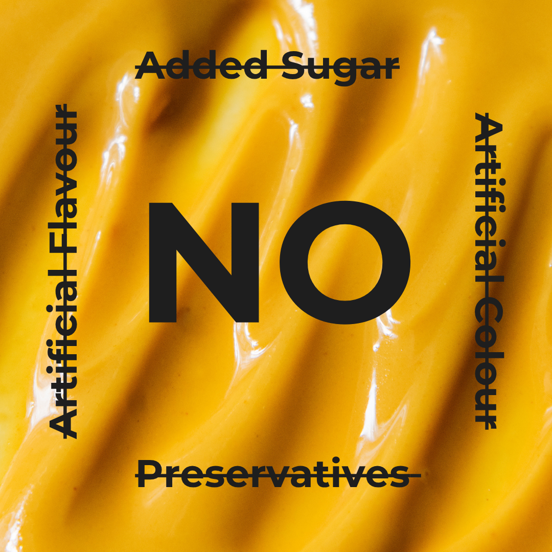 mango nut butter creamy yellow spread no added sugar