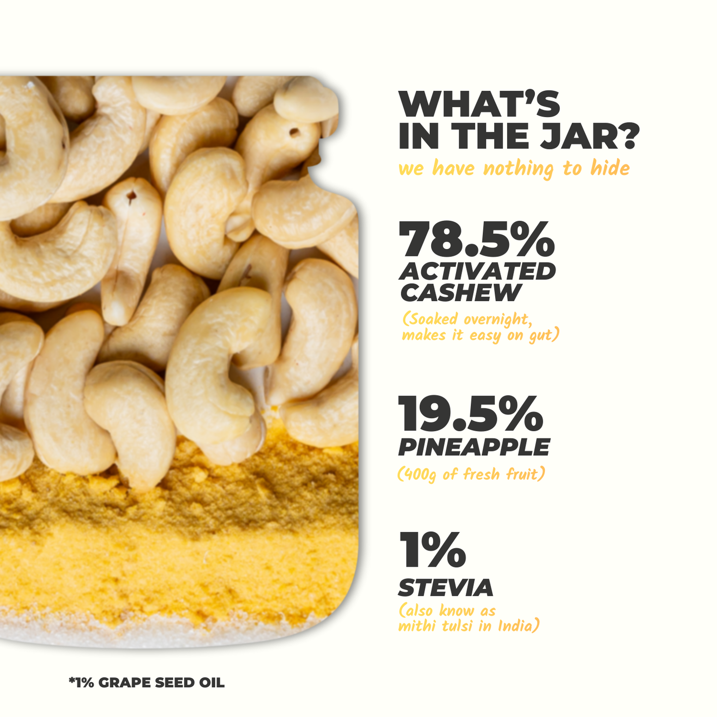 Pineapple Cashew Butter