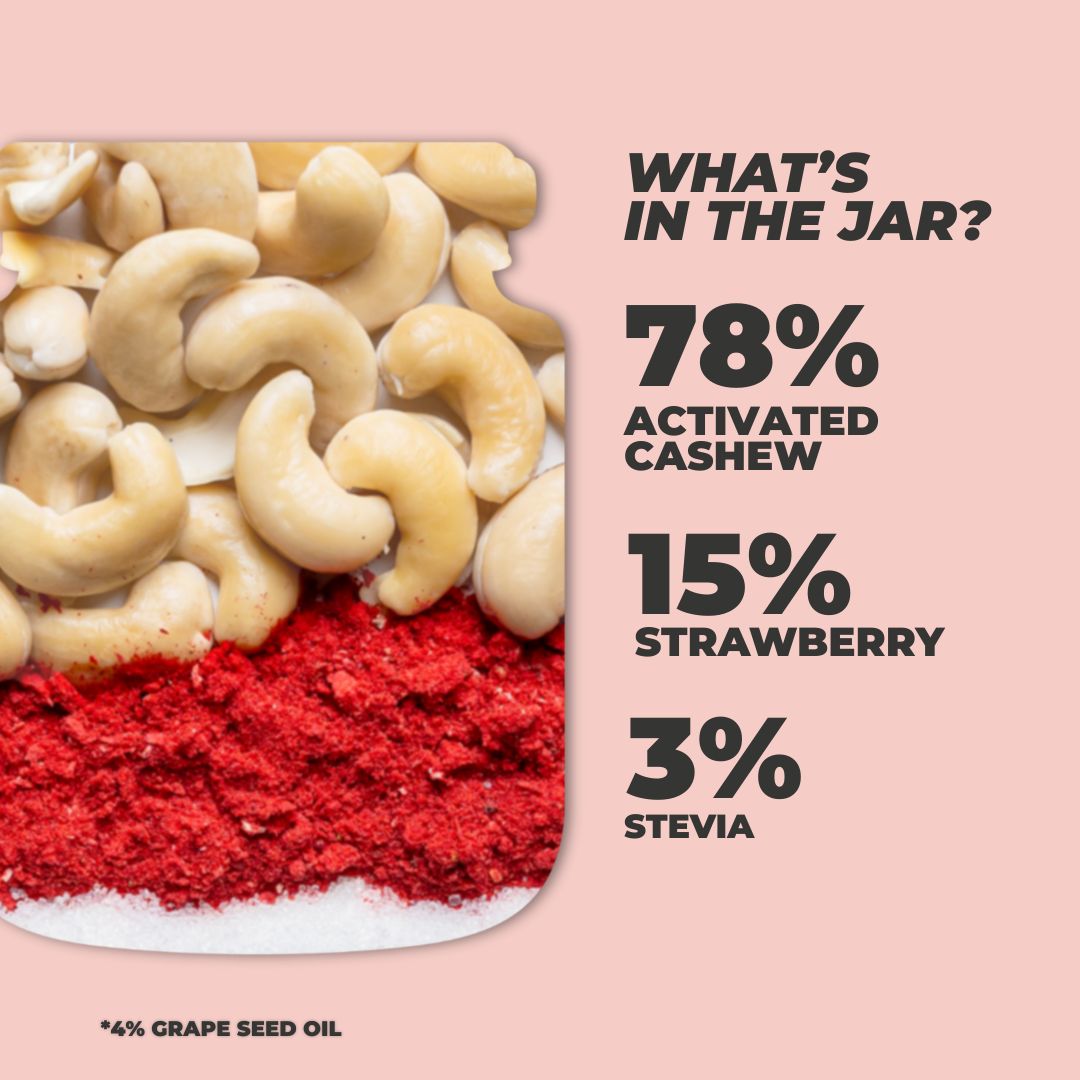 Strawberry Cashew Butter