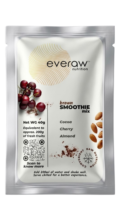 smoothie mix ingredients real fruits superfoods clean label