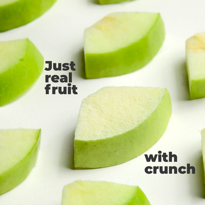 dried green apple slices natural sour taste vitamin C