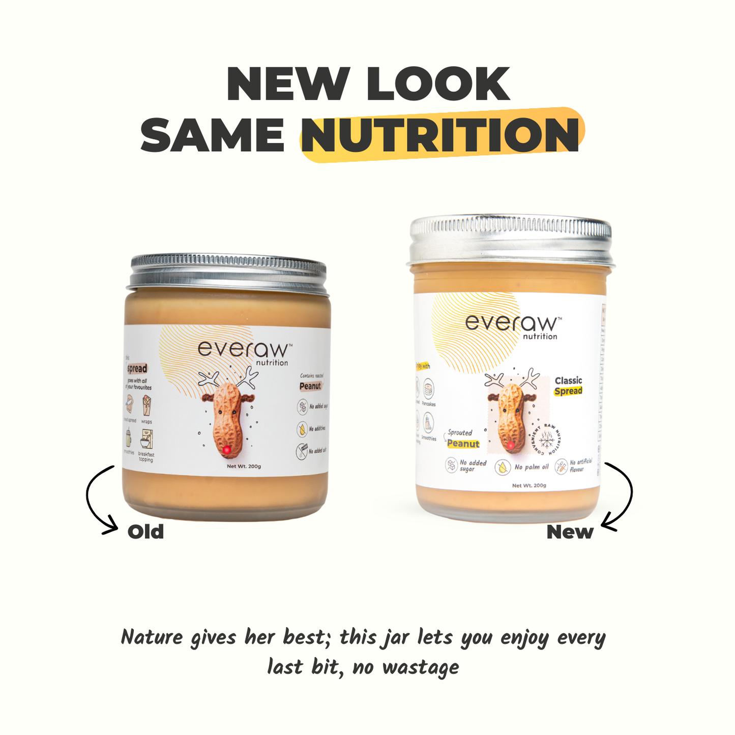 peanut butter smooth creamy no added sugar plant based