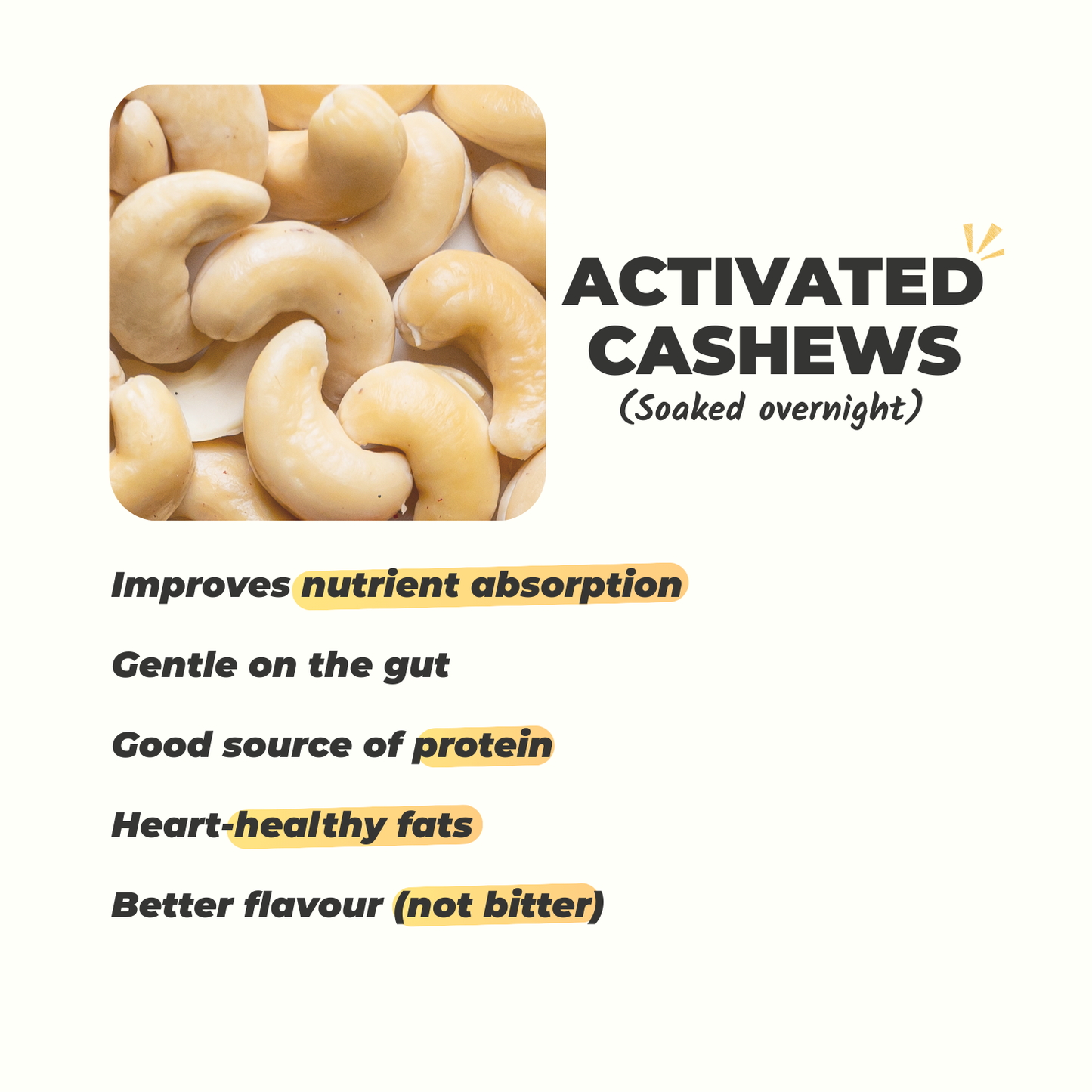 fruit nut butter nutrition facts clean label no palm oil