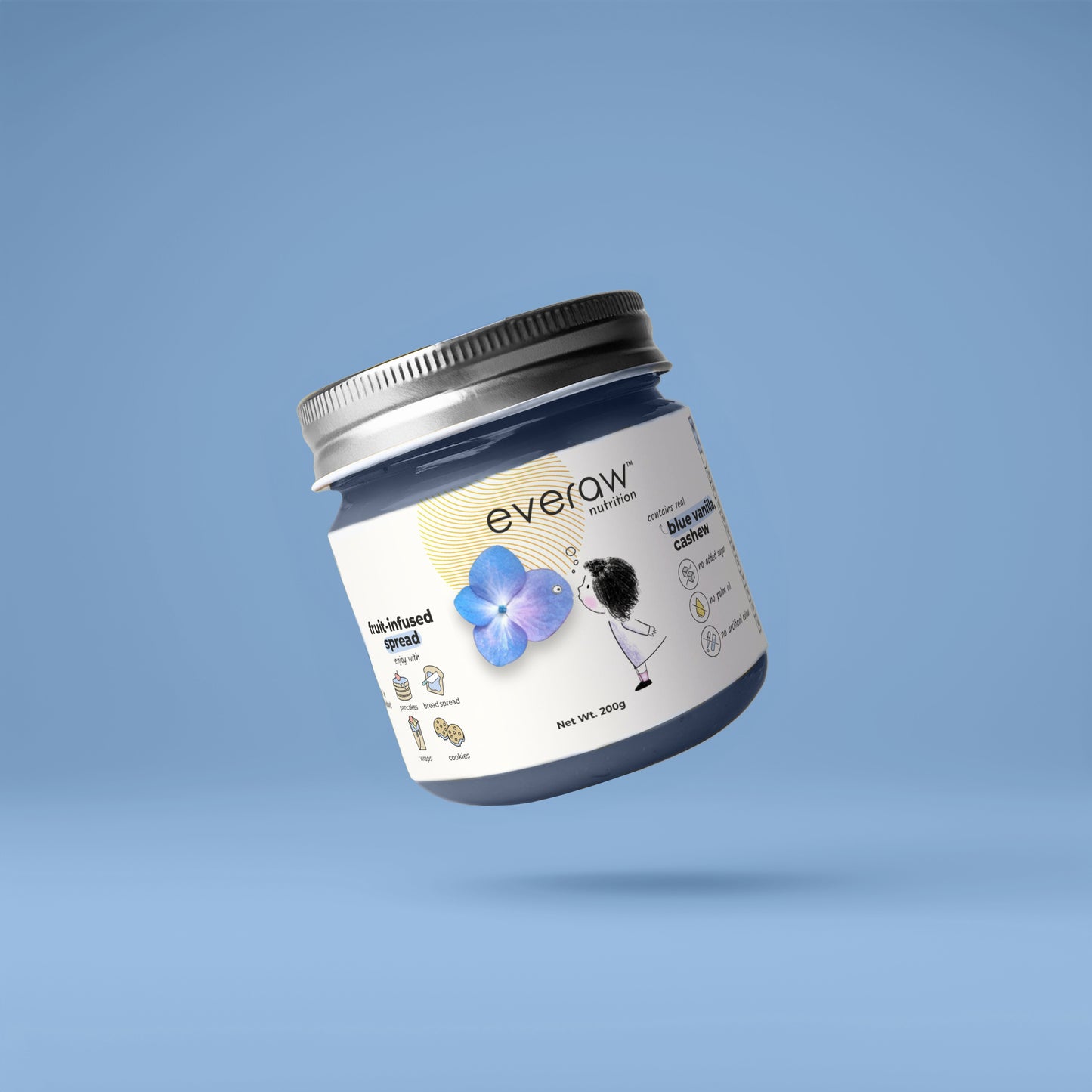 Blue Vanilla Cashew Butter