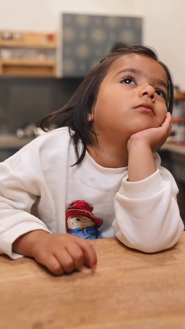 A child asking for chocolate spread, answered with Everaw cocoa almond Super Spread made with 75% activated nuts