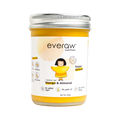 Everaw Mango Almond Butter jar, clean label nut and fruit spread made with freeze dried mango and almonds, no added sugar, no palm oil and no preservatives