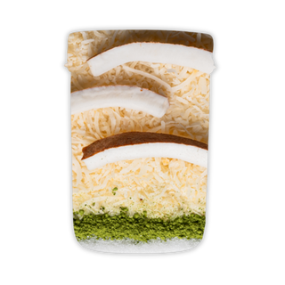 Everaw Matcha Coconut Butter ingredient breakdown showing real matcha and coconut, clean label spread with no added sugar, no palm oil and no preservatives