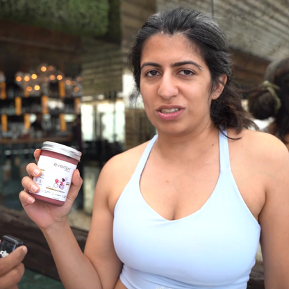 Everaw Strawberry Cashew Butter for everyday healthy snacking, kid friendly clean label spread enjoyed by all ages with no added sugar